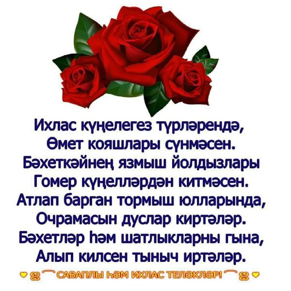 туган көн котлавы хатын кызга татарча шигырьлэр