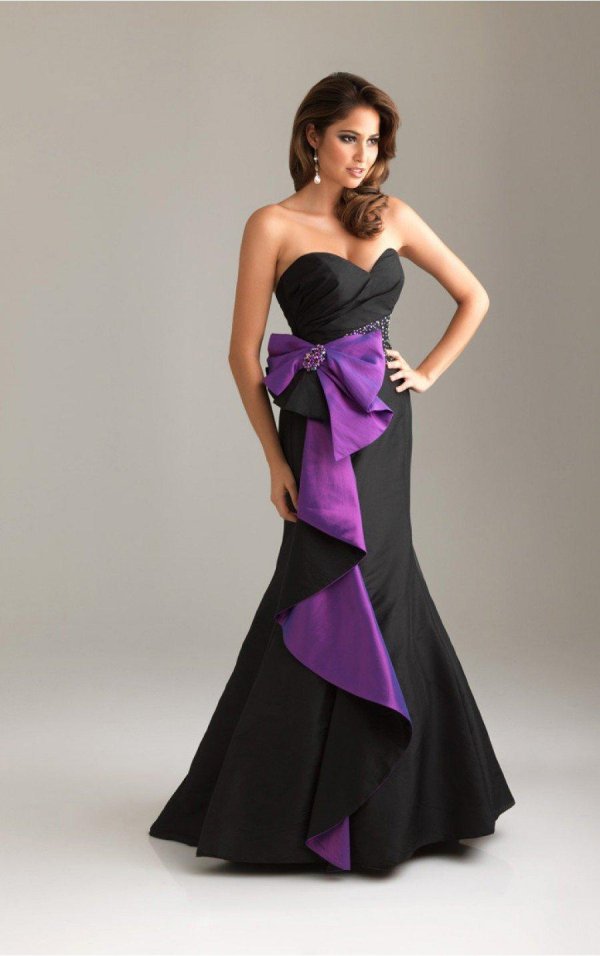 фасон вечернего платья