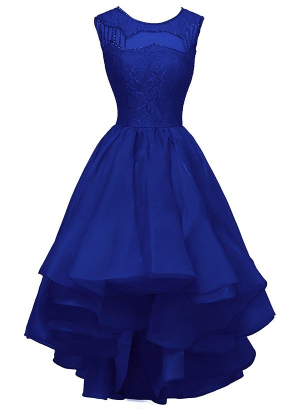 образ с синим платьем