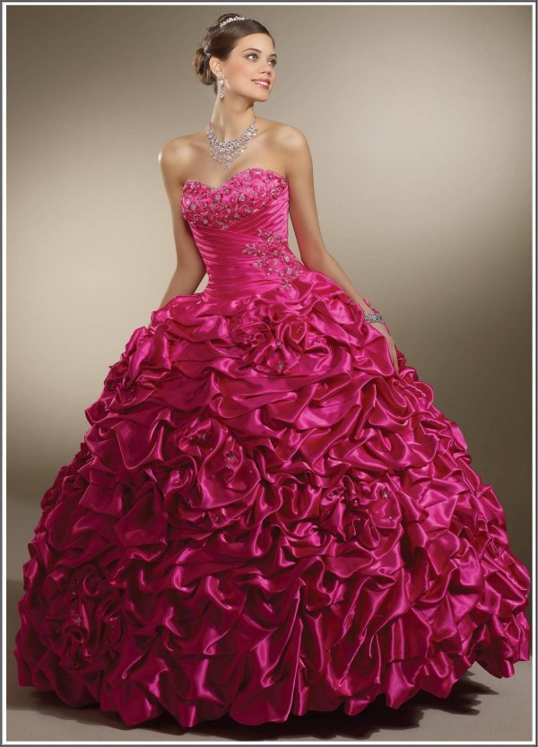 бальные платья quinceanera