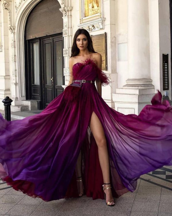 красивые вечерние платья