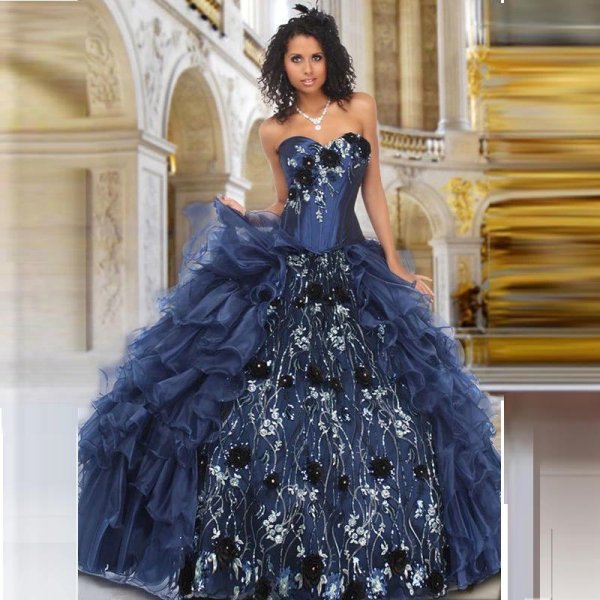 роскошные бальные платья