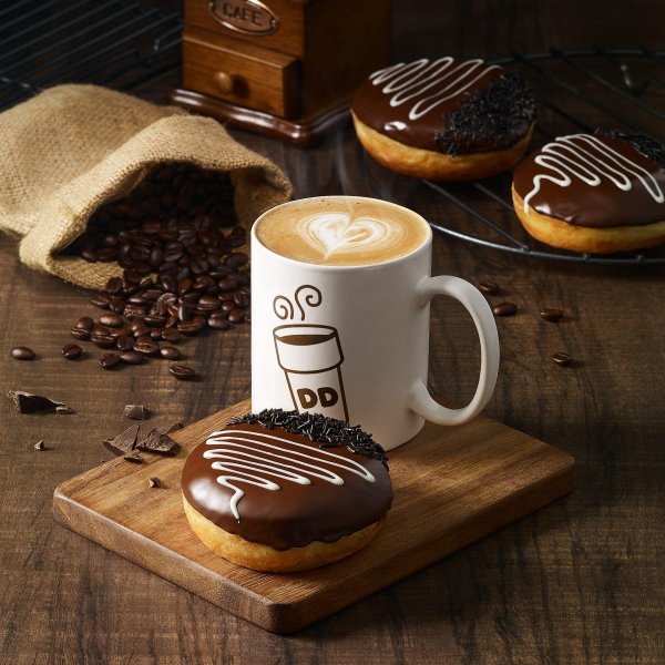 coffee and donut