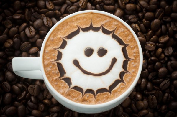 кофе с улыбкой