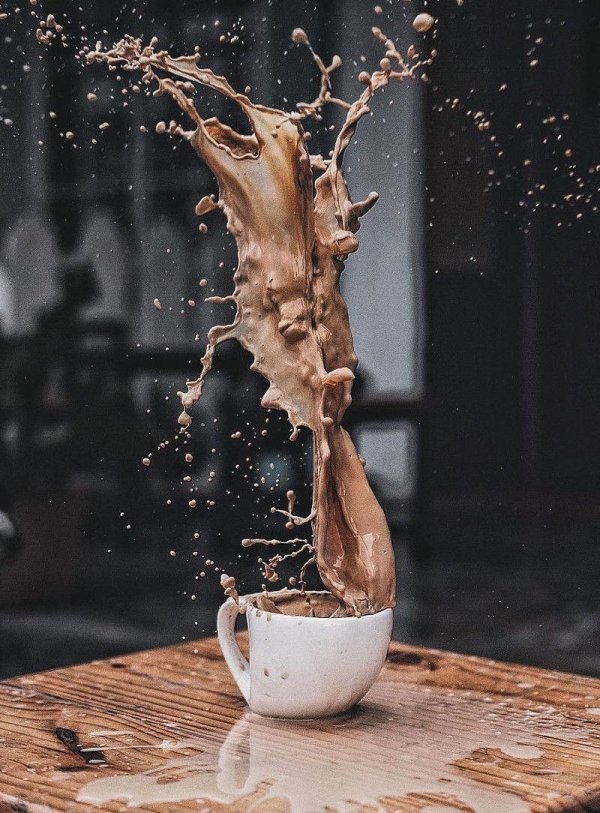 брызги кофе