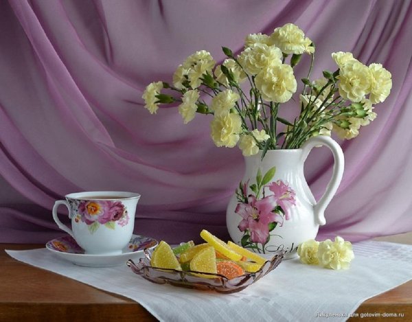 нежный натюрморт