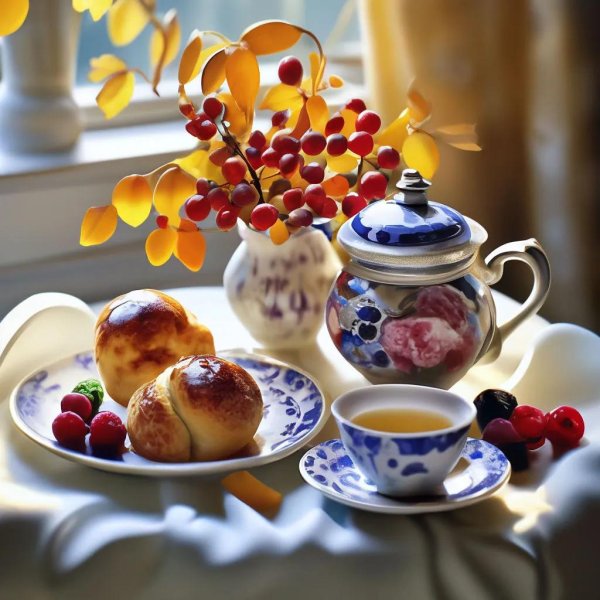 осеннее чаепитие