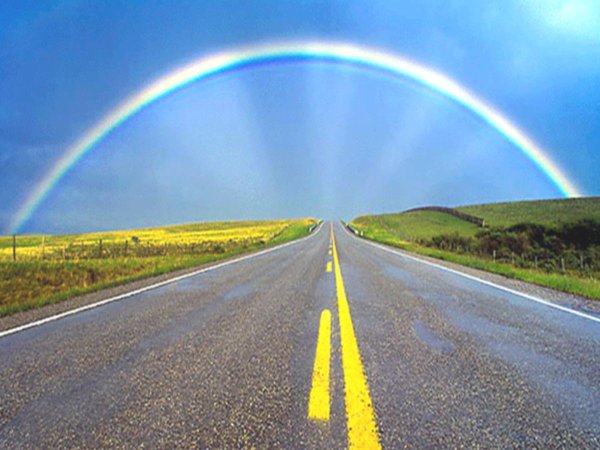 дорога радуга