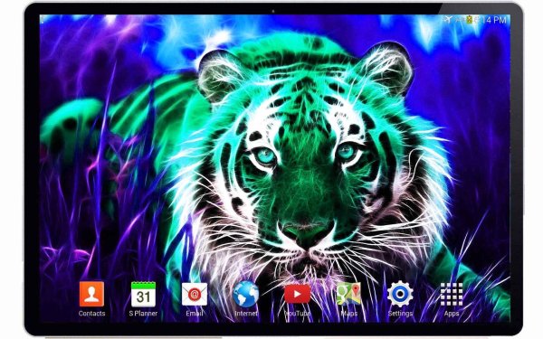 неоновый тигр