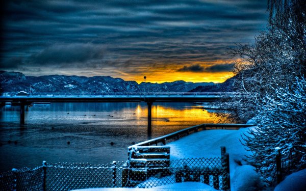 зимняя норвегия