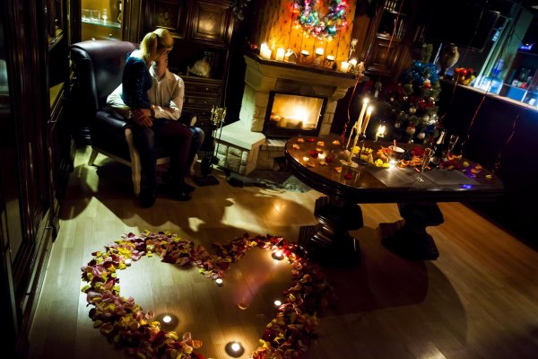 романтичная обстановка