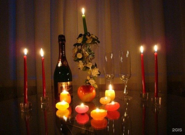 свечи для романтики