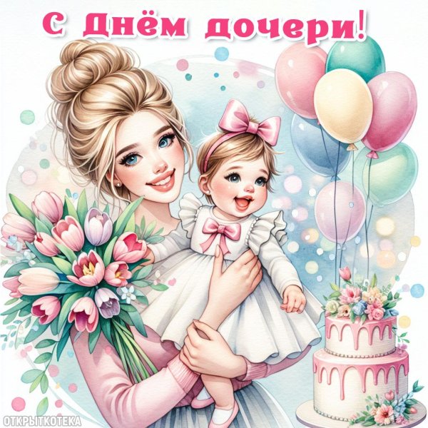 Днем рождения доченька