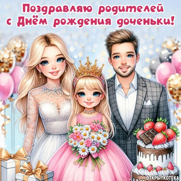 день рождение доченьки