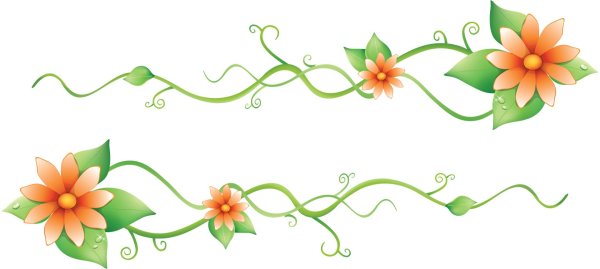 орнамент из цветов