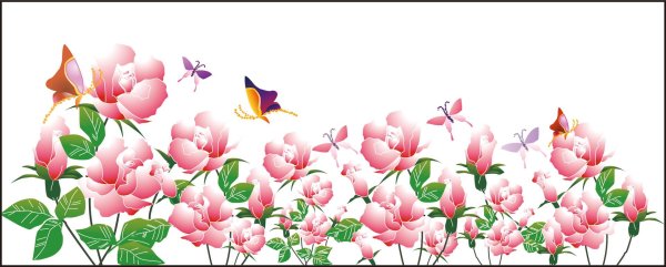 цветочные фоны