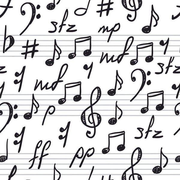 лист с нотами