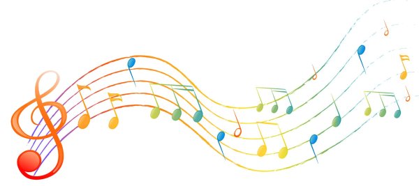 нотки без фона