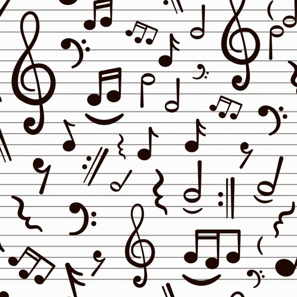 рисунки нот