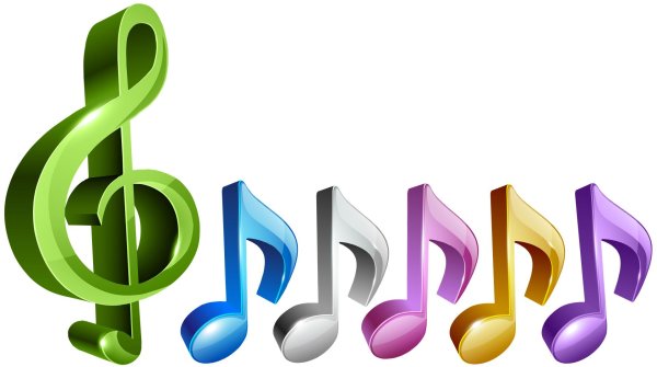 цветные нотки