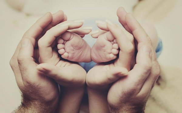 ножка малыша