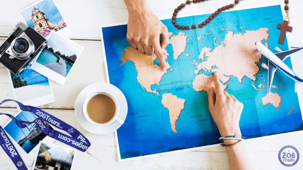 карта путешественника