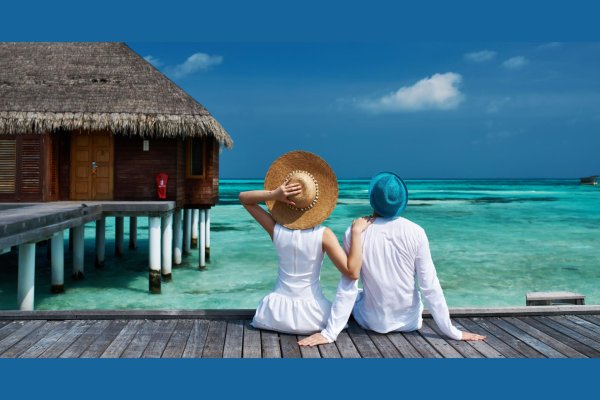 влюбленные на мальдивах