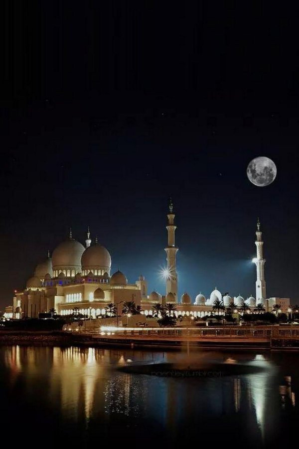 мечети мекка луна