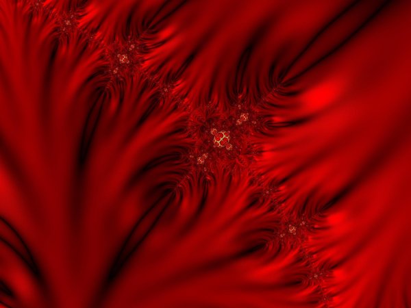 на красном фоне