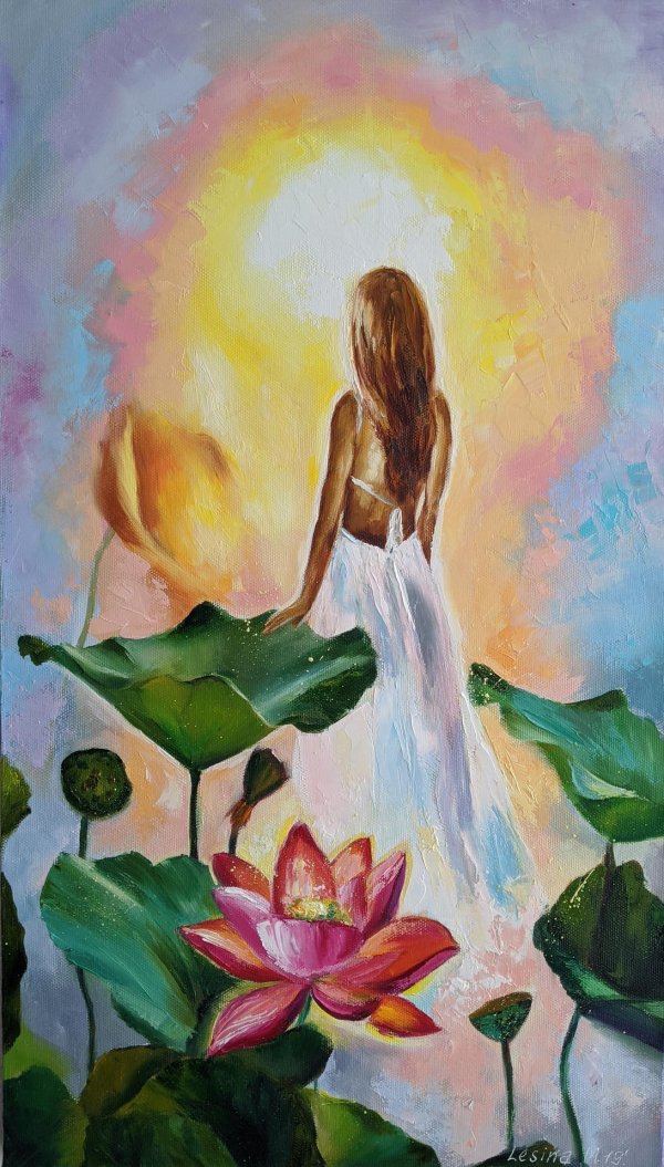 лотос живопись