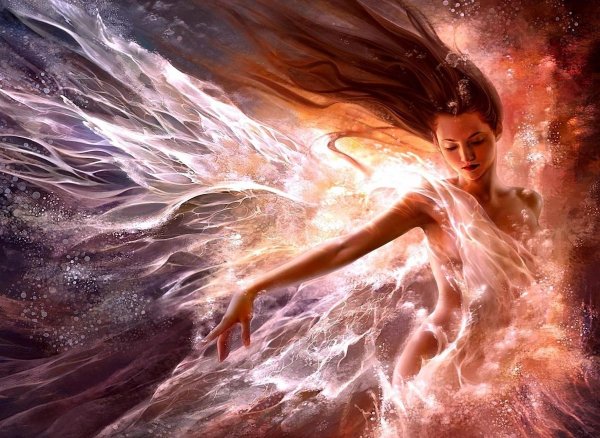 девушки стихии