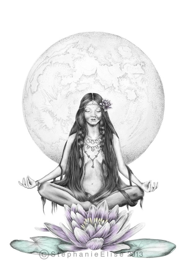 йога иллюстрации