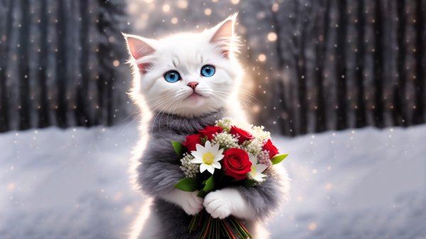 очаровательные котята