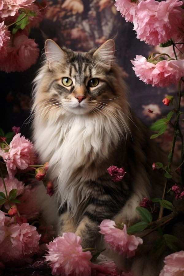 очаровательные коты