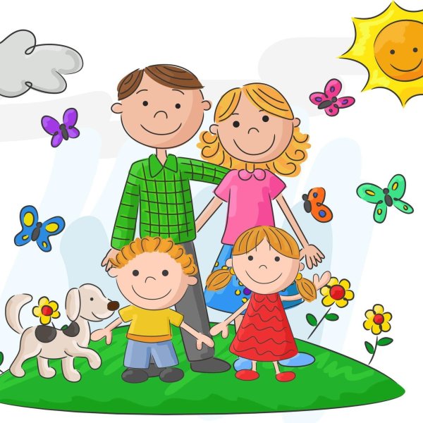 детям о семье