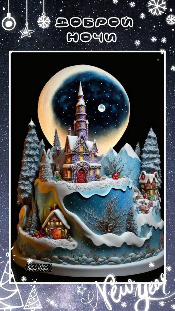 рождественские торты