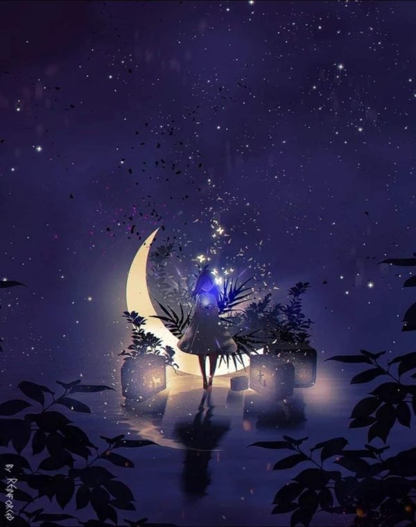 ночь красивая