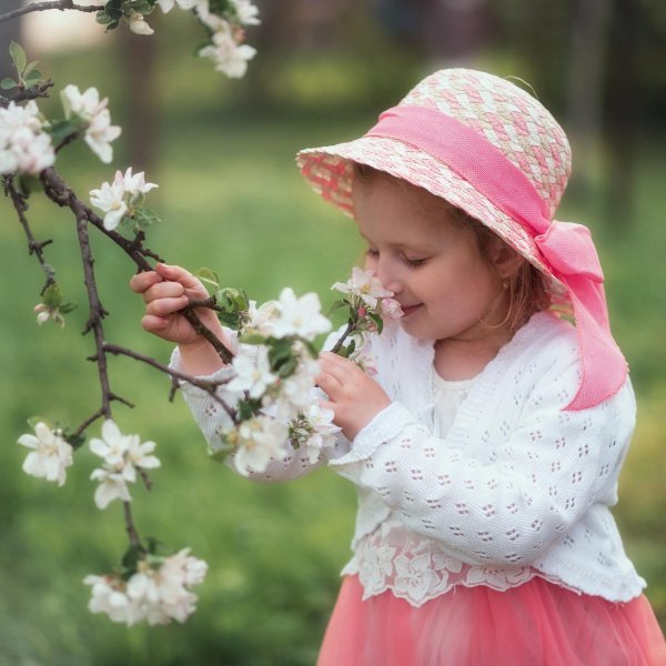 весенняя фотосессия для детей