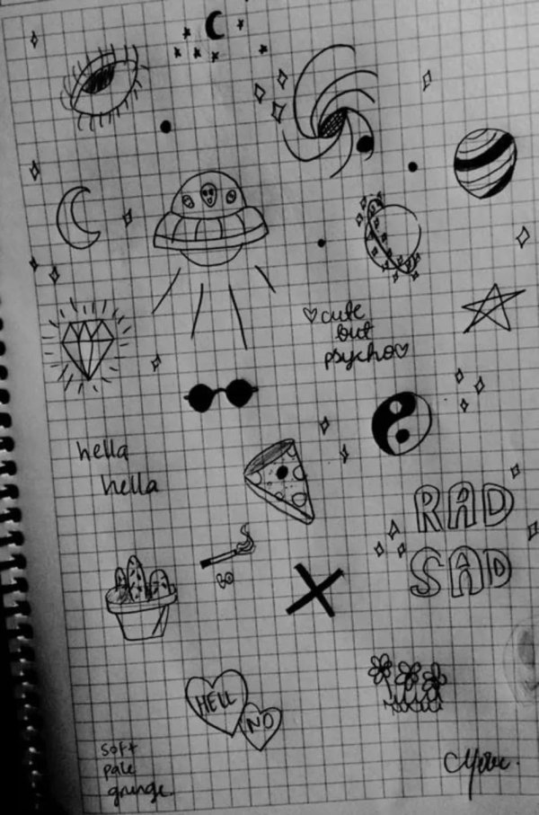 маленькие рисуночки ручкой