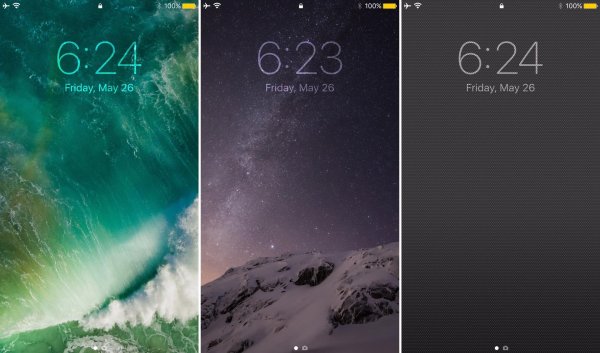 экран блокировки