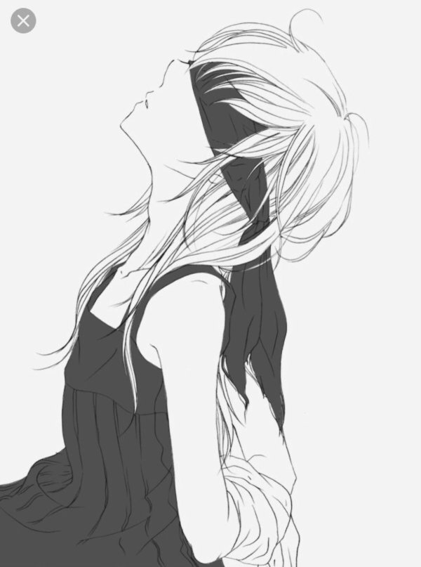 аниме грустная