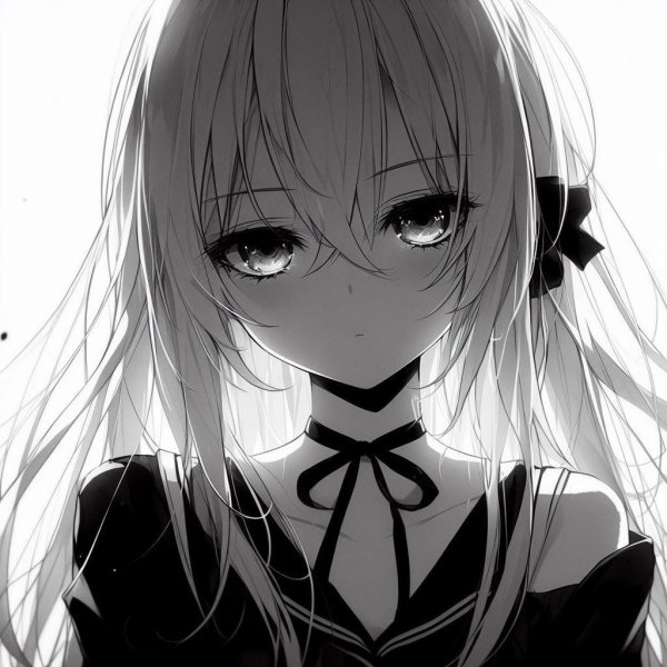 тянка черно белая