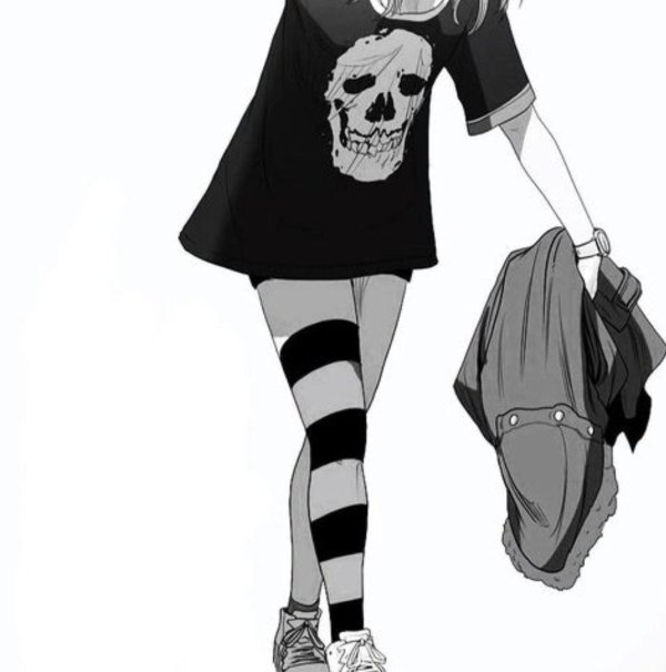 аниме пацанка пофигистка