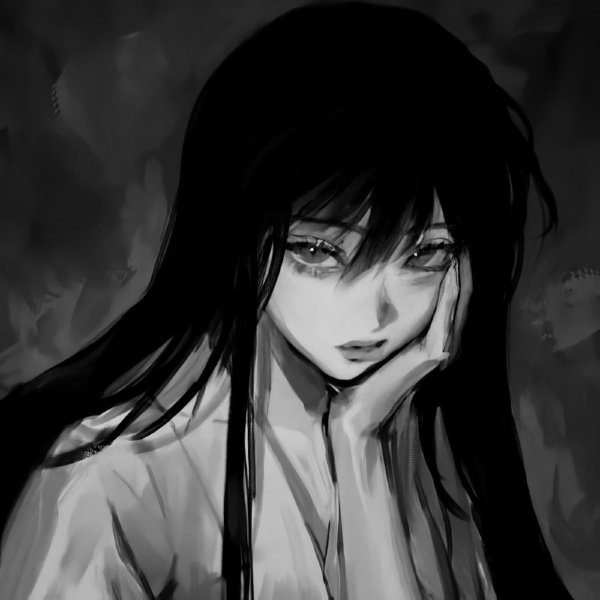 черно белые арты