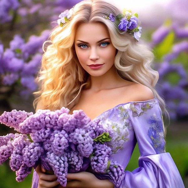 букет сирени