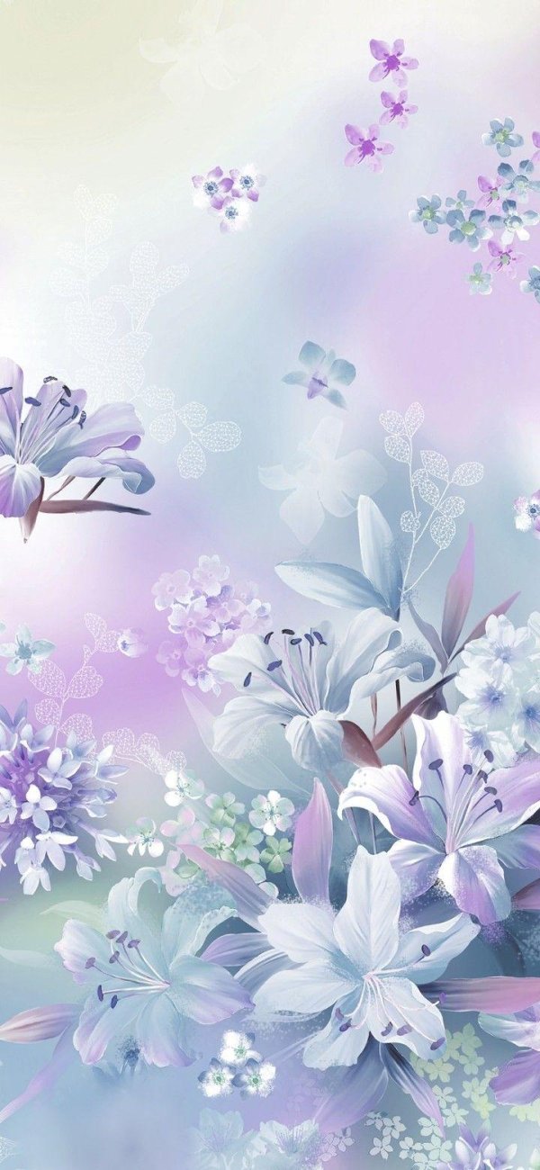 цветочные фоны