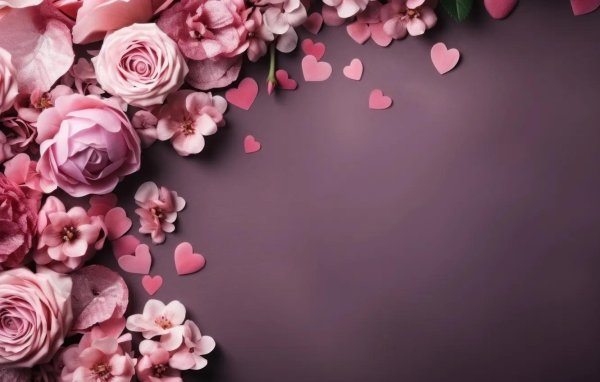 цветочные фоны