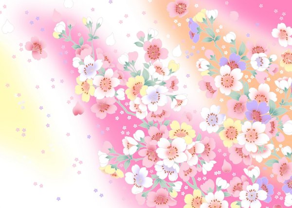 цветочные фоны