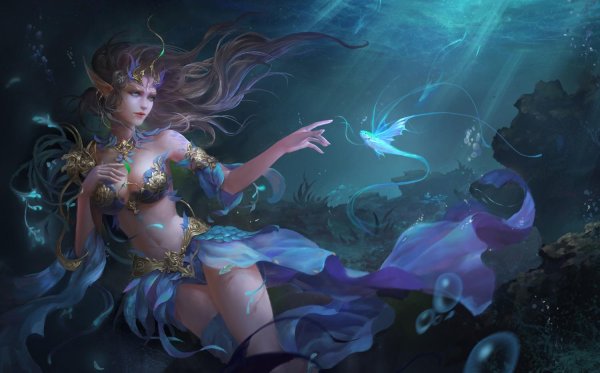 нереида морская нимфа