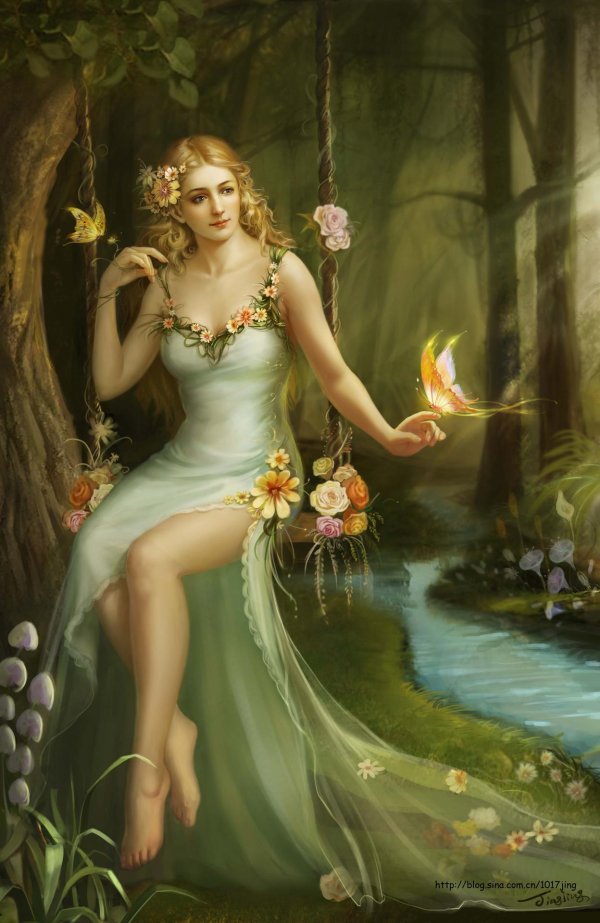 альсеиды нимфы